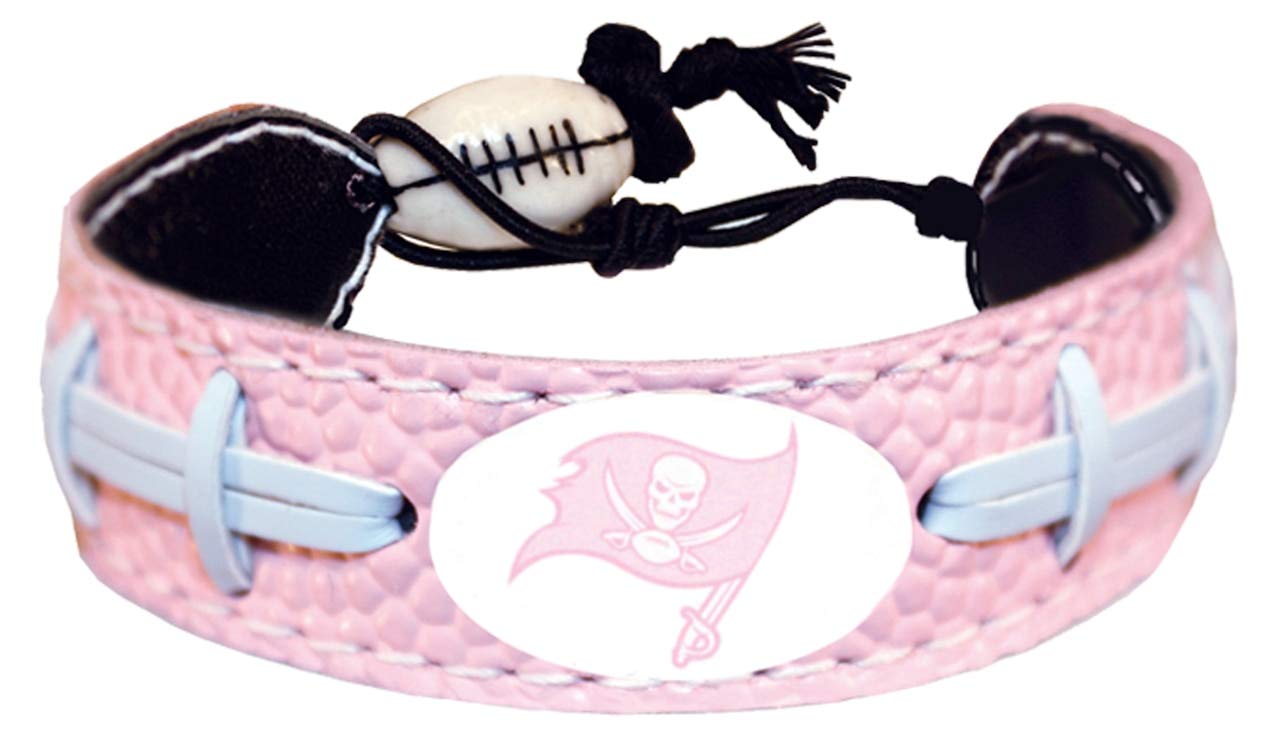 Tampa Bay Buccaneers Pink NFL Football Bracelet,One Size,Pink