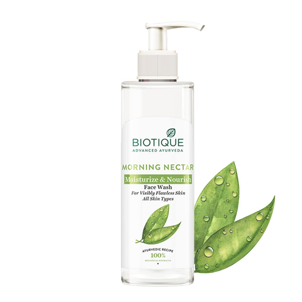 Biotique Bio Morning Nectar Visibly Whitening Scrub Wash, 200 Ml