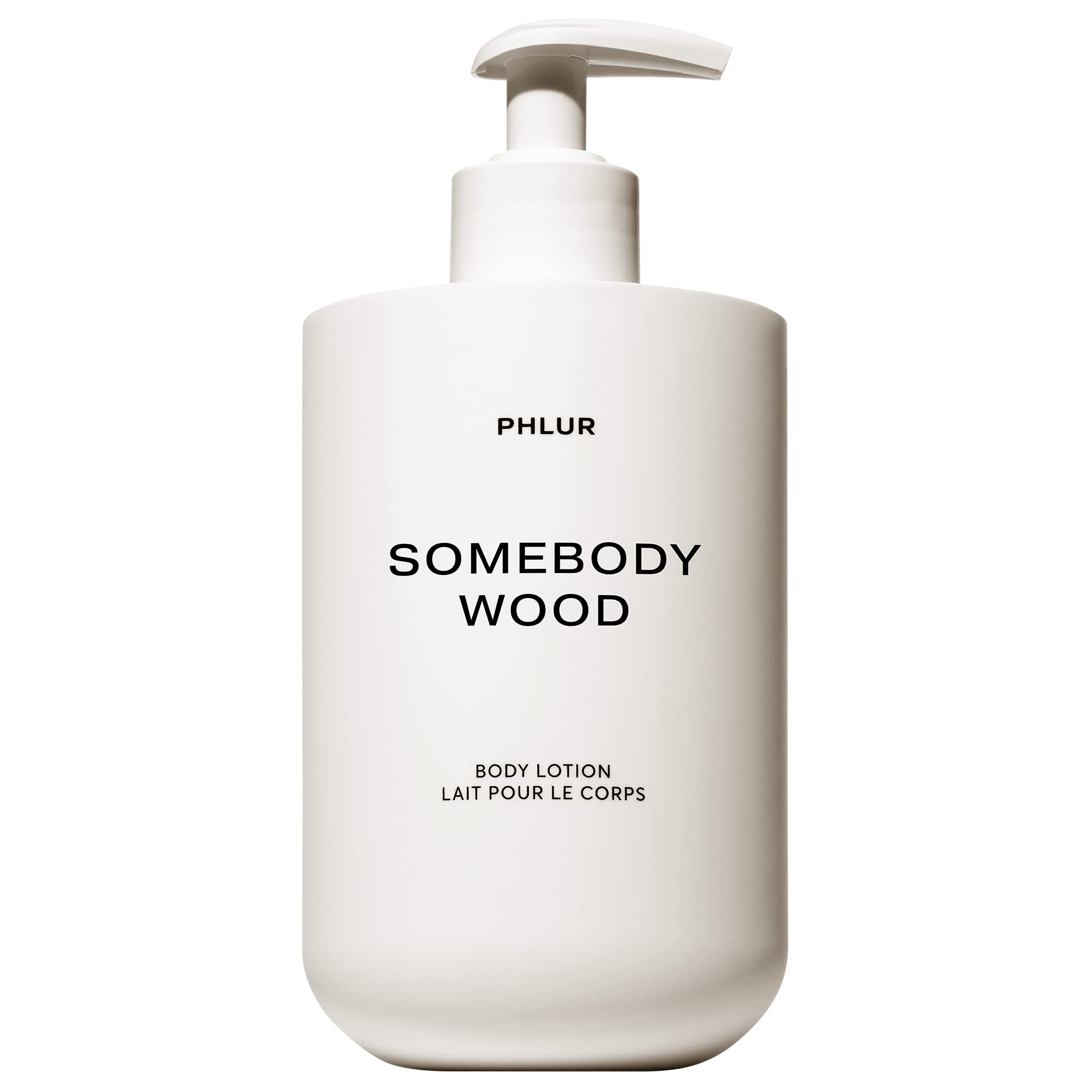 PHLUR Somebody Wood Body Lotion - Moisturizes & Replenishes Dry Skin - Spicy Woody Body Lotion for Women & Men with Bergamot, Le
