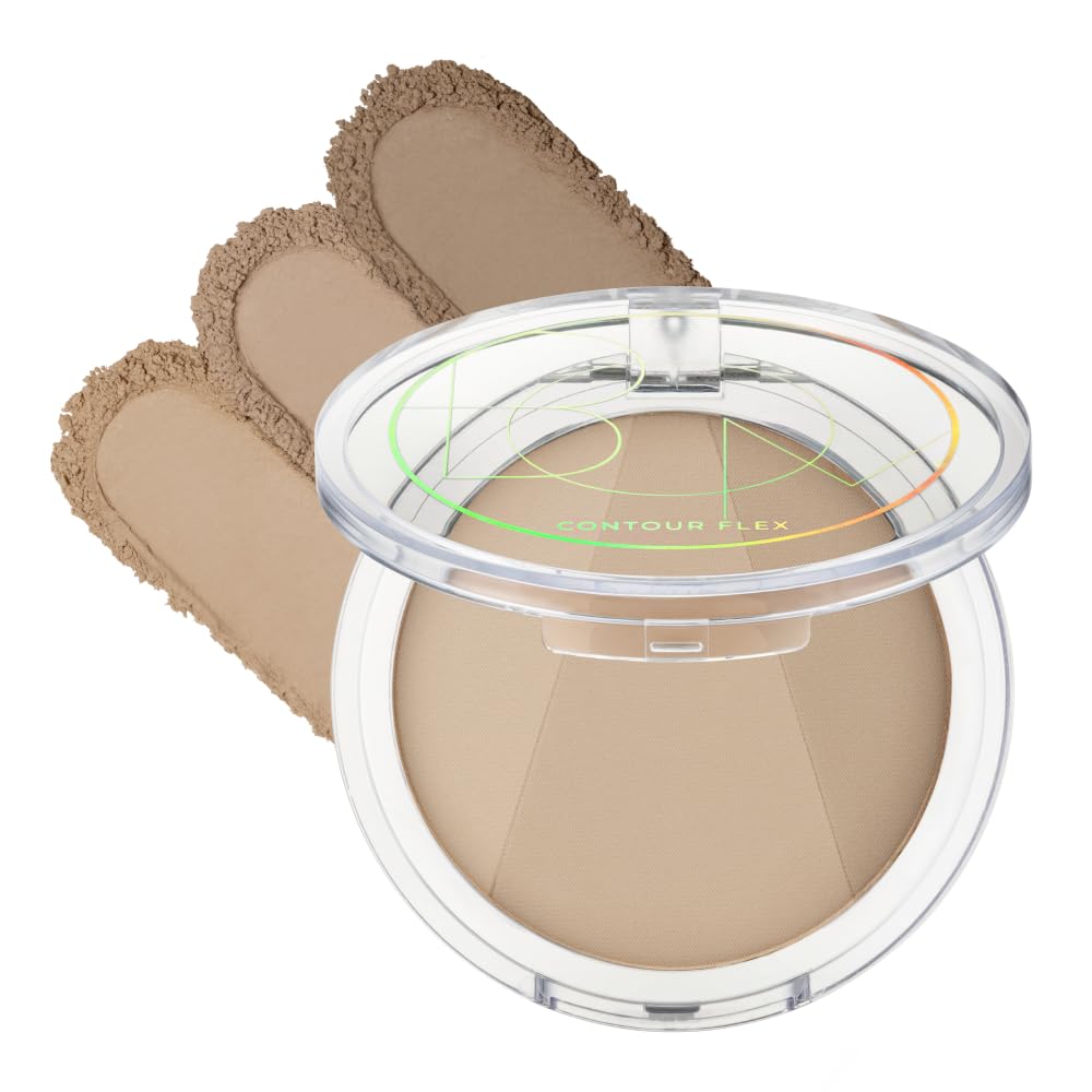 BOM Contour Flex Shading #02 COOL SHADE 0.35 oz, Smooth & Lightweight Powder Contour, Buildable Blendable Formula for Natural Sh