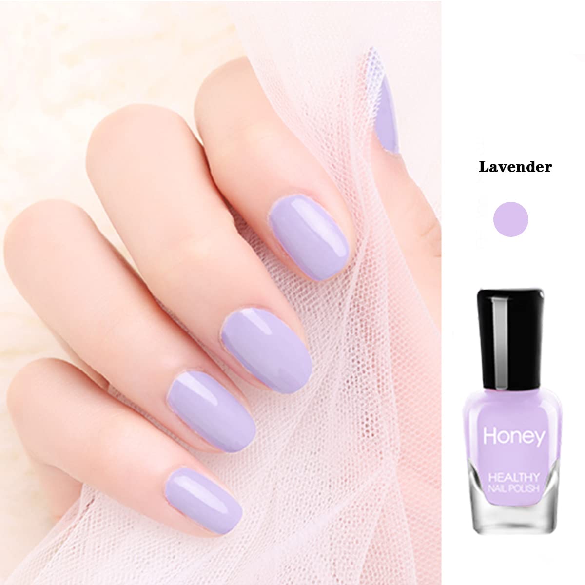 Tophany Non Toxic Nail Polish Set, Easy Peel Off Fast Dry Nail Polish Set For Pack, Eco Friendly & Organic Water Based Nail Poli