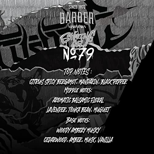 Barber Marmara Shaving Gel Series (500 ml, 79)