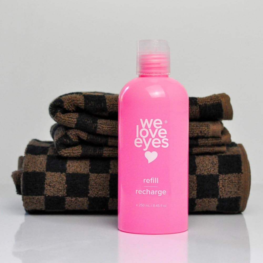 We Love Eyes - Tea Tree Water Eyelid Foaming Cleanser 250Ml Refill Size - For Eyelash Extension Home Care, Extend Lash Retention