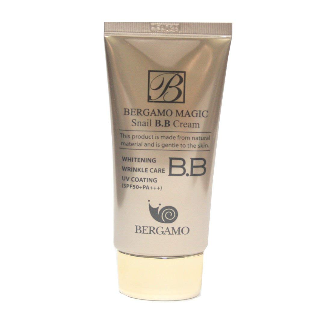 Bergamo] Magic Snail Bb Cream 50Ml /Intense Care Wrinkle Care Sunblock/Korean Cosmetics