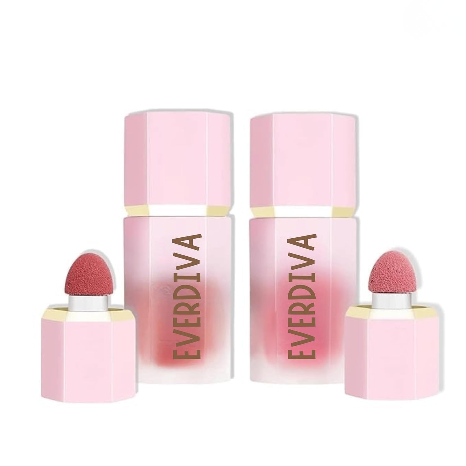 2In1 Liquid Blush And Lip Tint, Matte Finish, Lightweight Blusher For Cheeks, Eyes & Lips, Waterproof, Long Lasting Lip And Ch