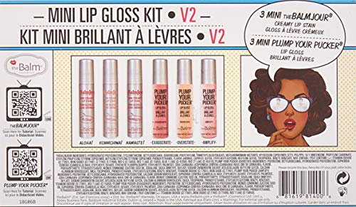theBalm Hydrating Mini Lip Gloss 6-Piece Set