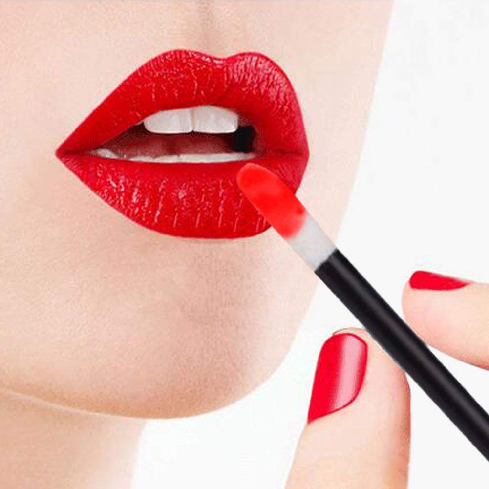 G2Plus 100Pcs Lip Gloss Applicators, Disposable Lip Brushes Lip Gloss Applicators Lipstick Gloss Wands Applicator Perfect Makeup