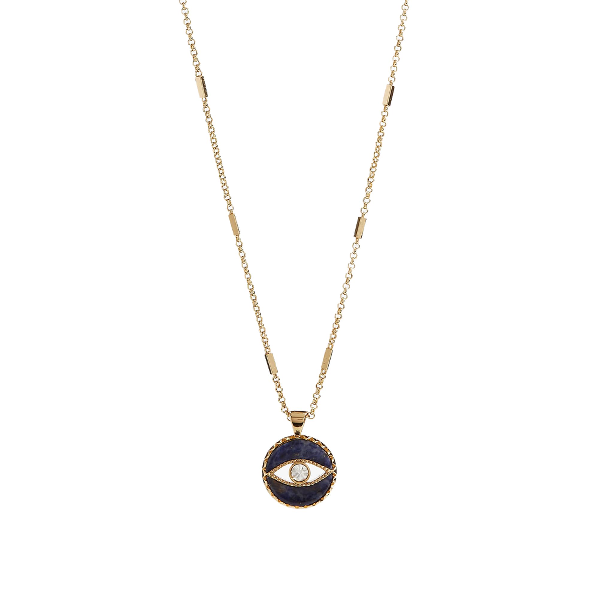Alex and Ani Sodalite Evil Eye Necklace