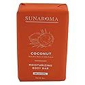 Sunaroma Soap Bar Coconut 8 Ounce (236Ml) (6 Pack)