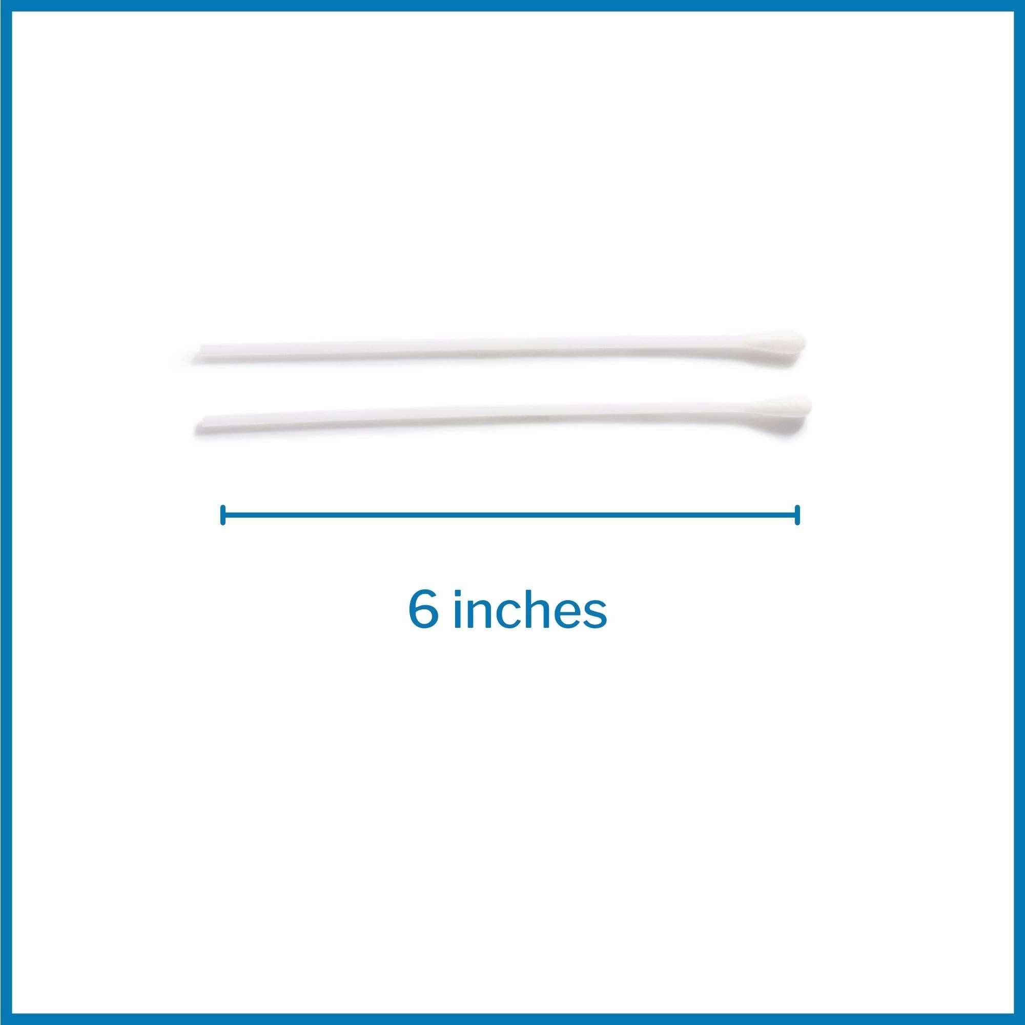 Mckesson Cotton Tipped Applicator, 6 In [200 Count] Long Sterile Medical Swabs, Individually Wrapped, Plastic Shaft