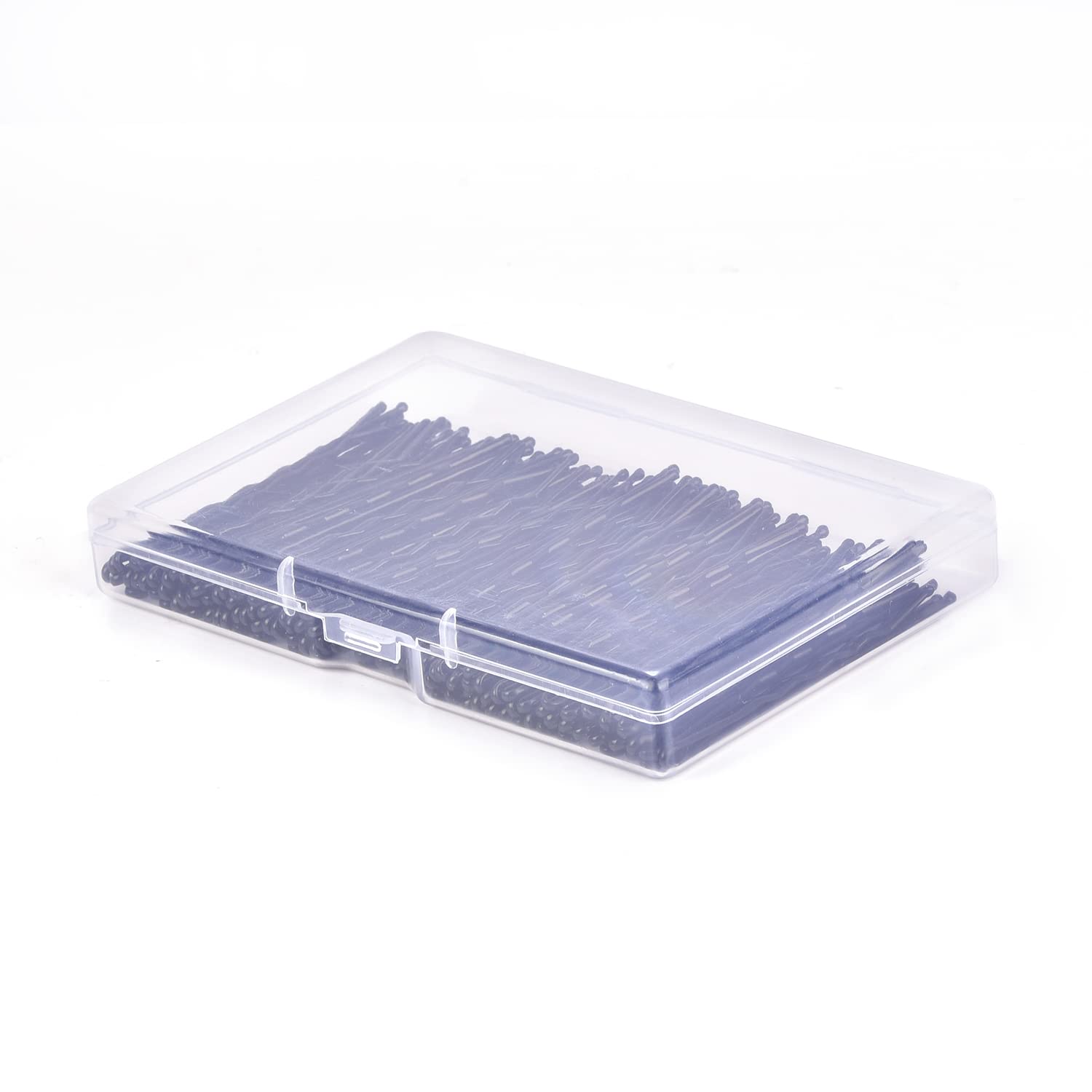 Bobby Pins, MORGLES Black Bobby Pins for Hair Bob Pins Bulk with Box 120 Count (Black,2 inch)