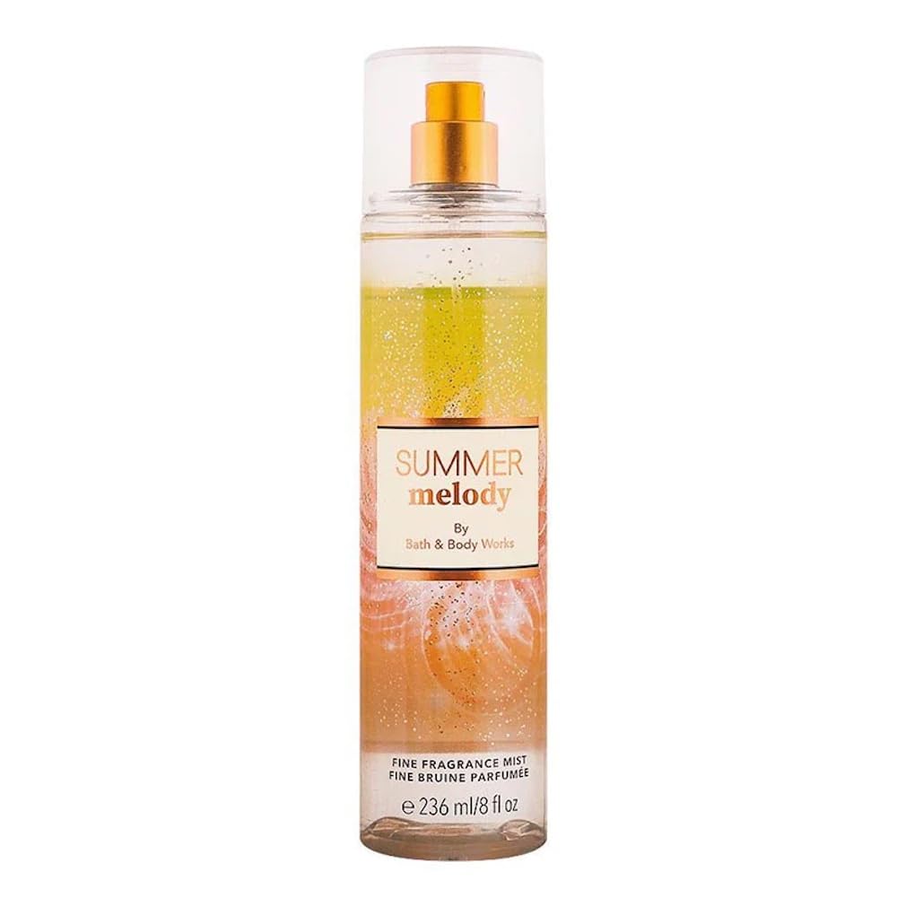 Bath & Body Works Fine Fragrance Body Spray Mist 8 Fl Oz / 236 Ml (Summer Melody)