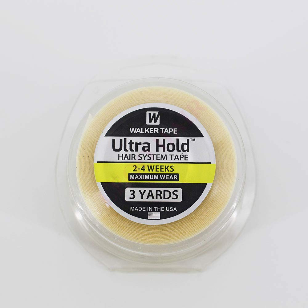 Ultra Hold Walker Double Sided Roll Tapes Stickers Adhesive For Men Hair System Replacement Toupee Hair Extension Wig Bundles Ha