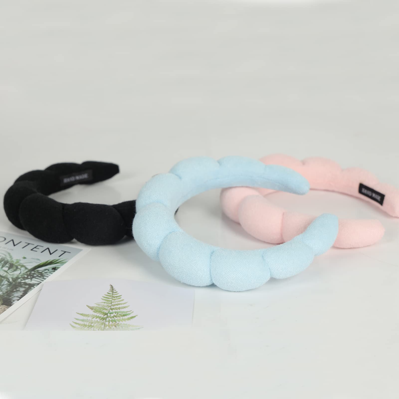 Dalin Spa Headband For Women, Makeup Headband For Sponge & Terry Towel Cloth Fabric Hair Band And Versed Headband For Washing Fa