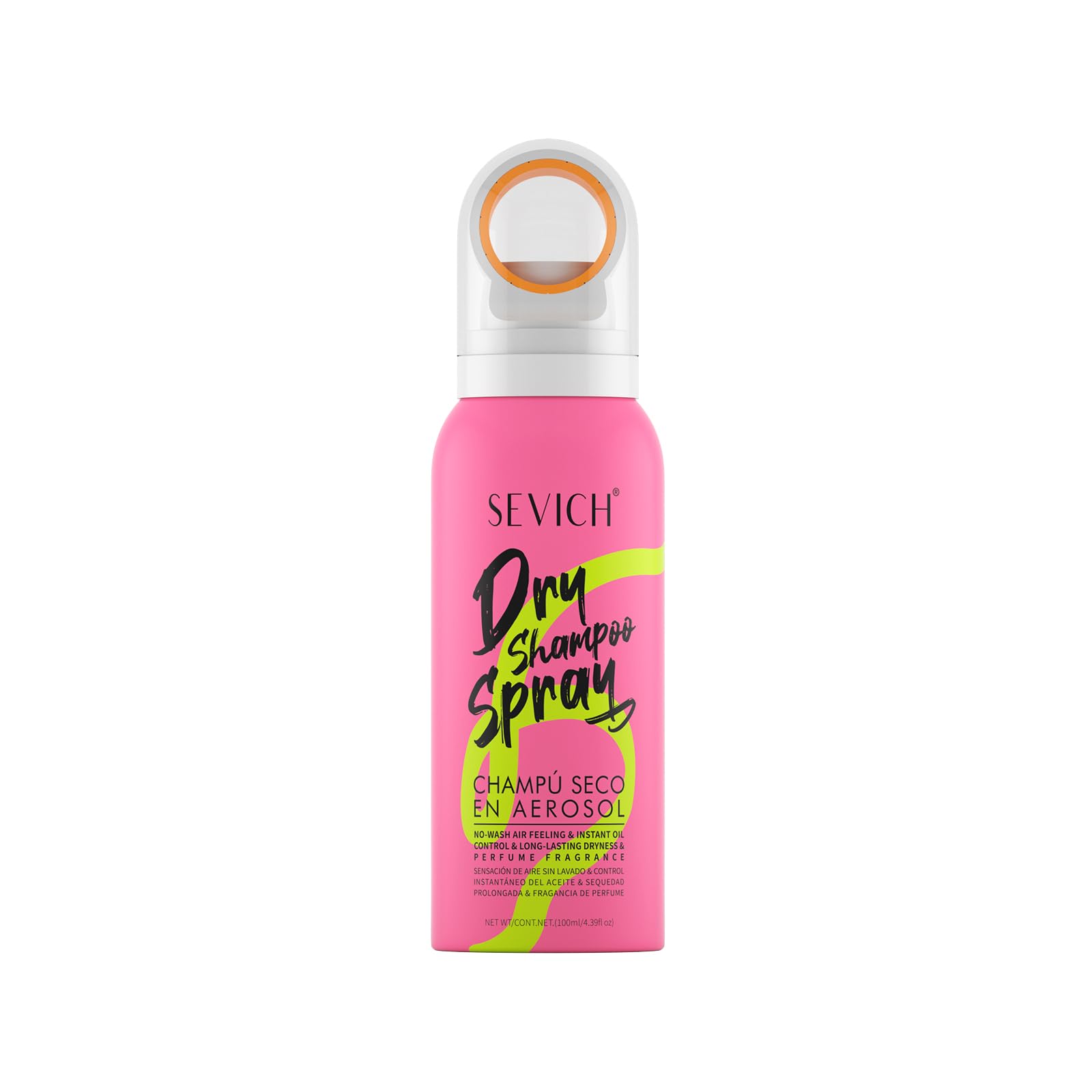 SEVICH Travel Dry Shampoo Spray 100ml ResidueFree Hair Freshener Men Women