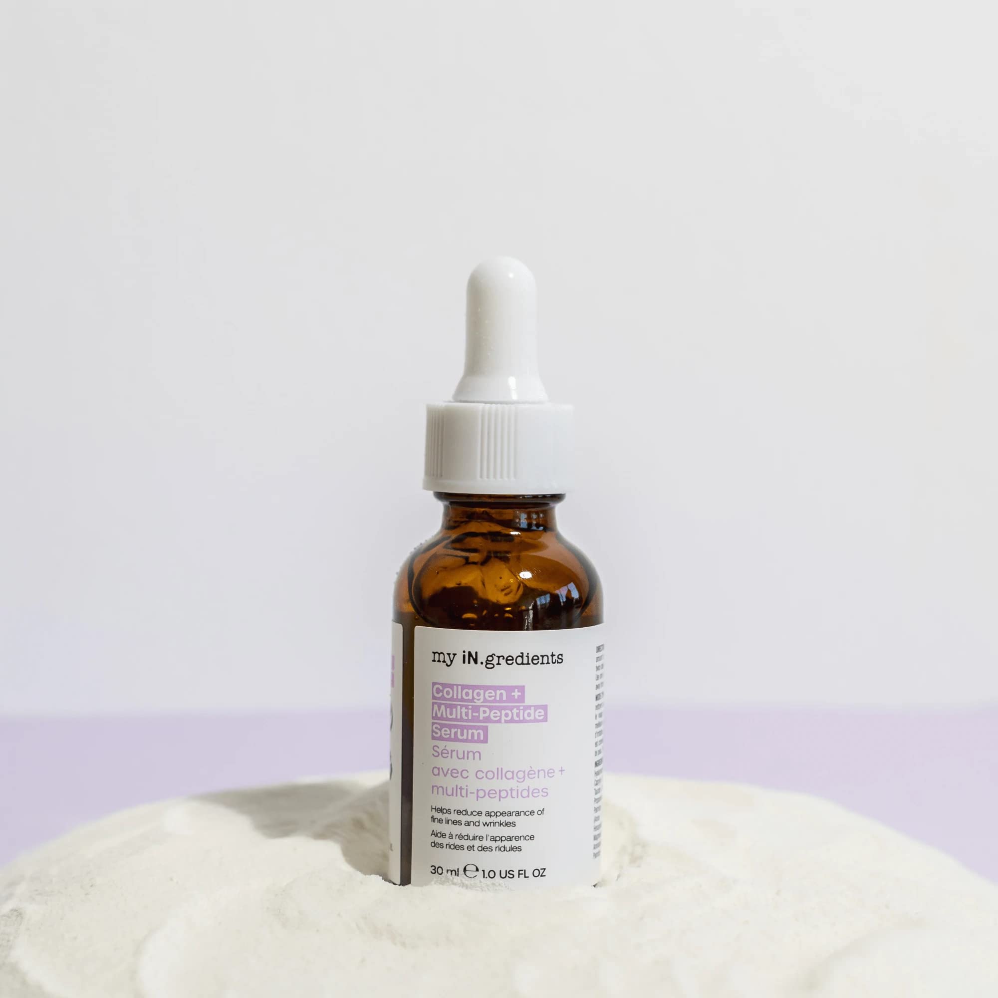 Masque Bar My Ingredients Multi Peptide Serum With Collagen- Wrinkle & Fine Lines Reducing Face Serum- Anti-Aging Hydrating Seru