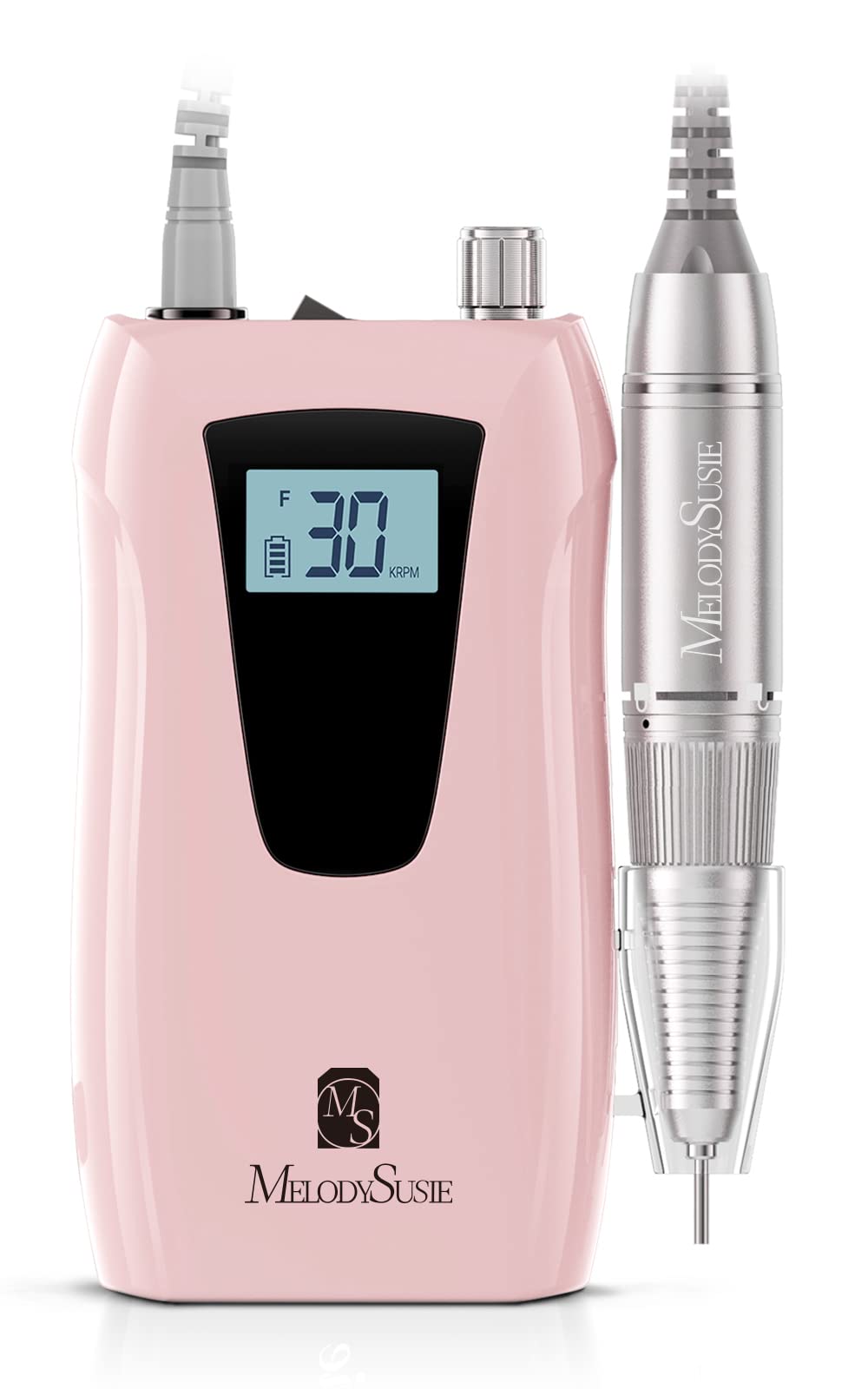 Melodysusie Professional Nail Drill 30000Rpm, Rechargeable Electric Nail Drill Machine, Cordless Electric Nail E File For Acryli