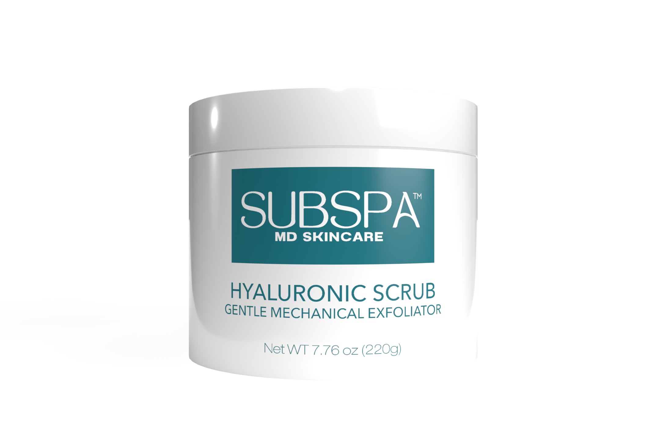 SUBSPA MD Skincare Hyaluronic Scrub, Gentle Face Scrub & Facial Exfoliator with Hyaluronic Acid and Red Tea, 7.76 oz  DoctorDe