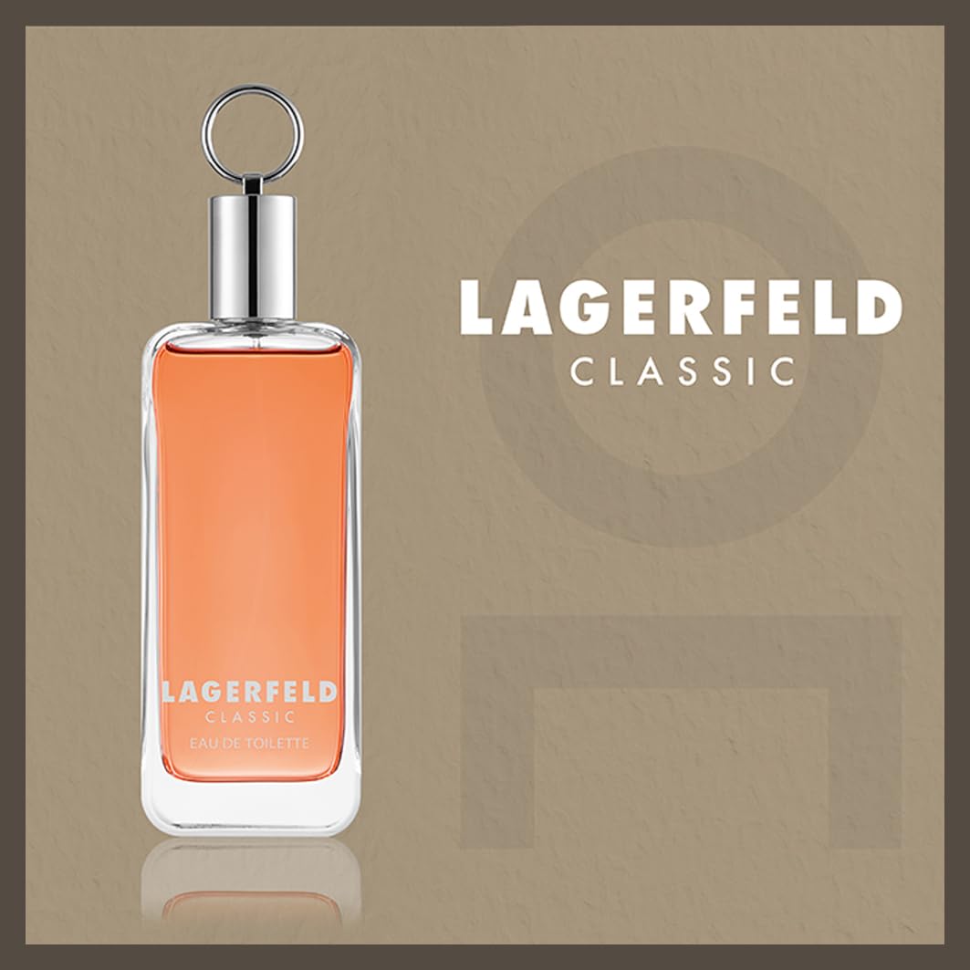 Lagerfeld Classic By Karl Lagerfeld, 3.3 Oz Eau De Toilette Spray For Men