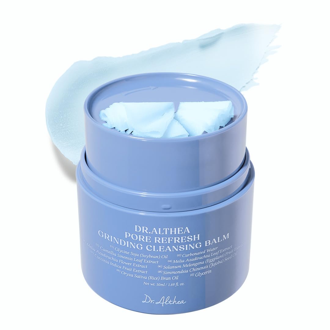 Dr.Althea Pore Refresh Grinding Cleansing Balm | Pore Cleanser with Green Tea Extract | Hygenic One-Step Makeup Cleansing Cream 
