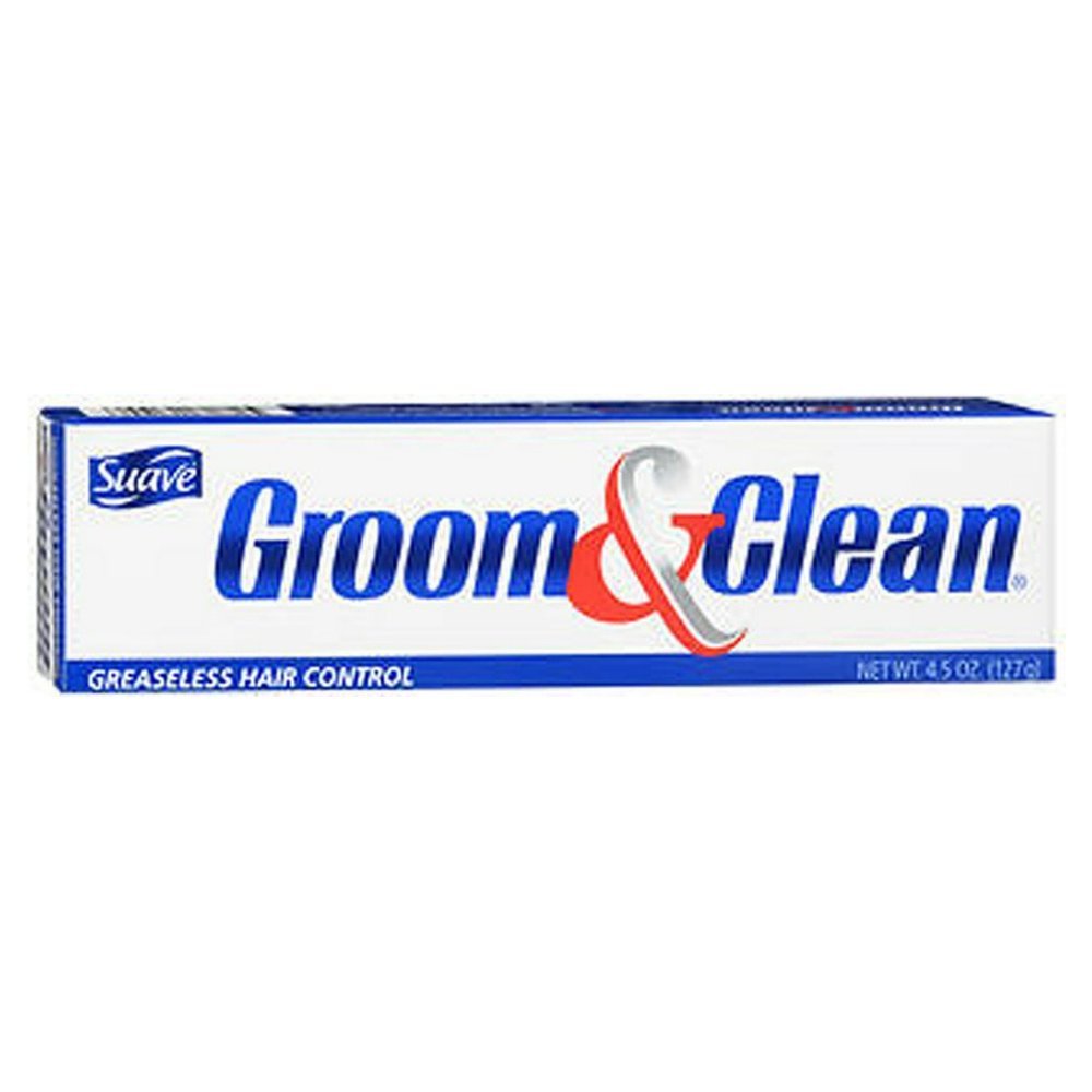 Groom & Clean Greaseless Hair Control, 4.5Ounce Tubes (Pack of 6)