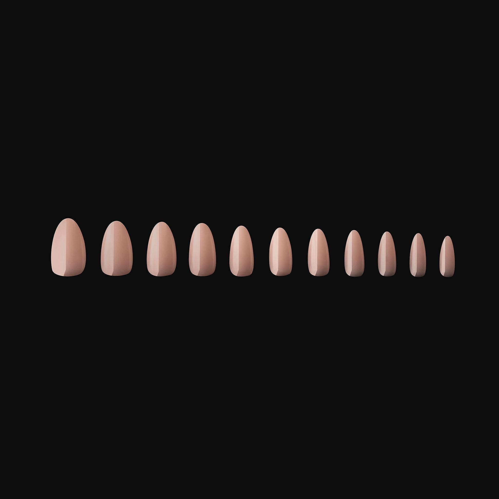 Apres Neutrals Gel-X Emma Box Of Nail Tips, 11 Sizes 00-9, Soft Gel Tip Box (150Pcs) (Natural Almond Medium, 150)