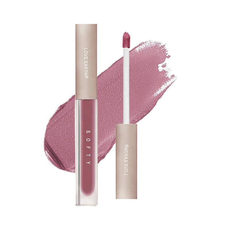 Love Earth Softy Tinty Lipstick  Frost Kiss| Vitamin E, Squalane & Peptides Infused Hydrating Lip Tint  1.5Ml