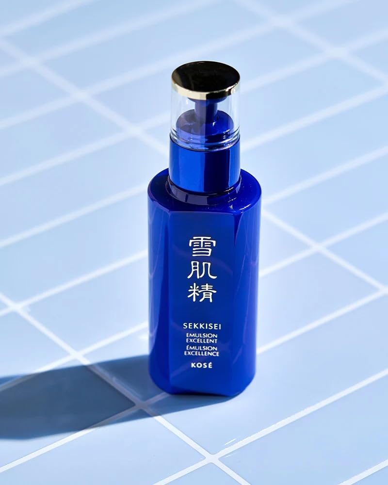 SEKKISEI Emulsion Excellent Facial Serum Moisturizer, 4.7 Fl Oz, Hydrating Formula, Model 4971710048636
