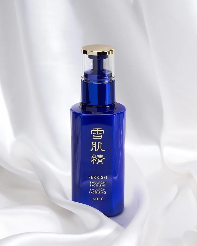 SEKKISEI Emulsion Excellent Facial Serum Moisturizer, 4.7 Fl Oz, Hydrating Formula, Model 4971710048636