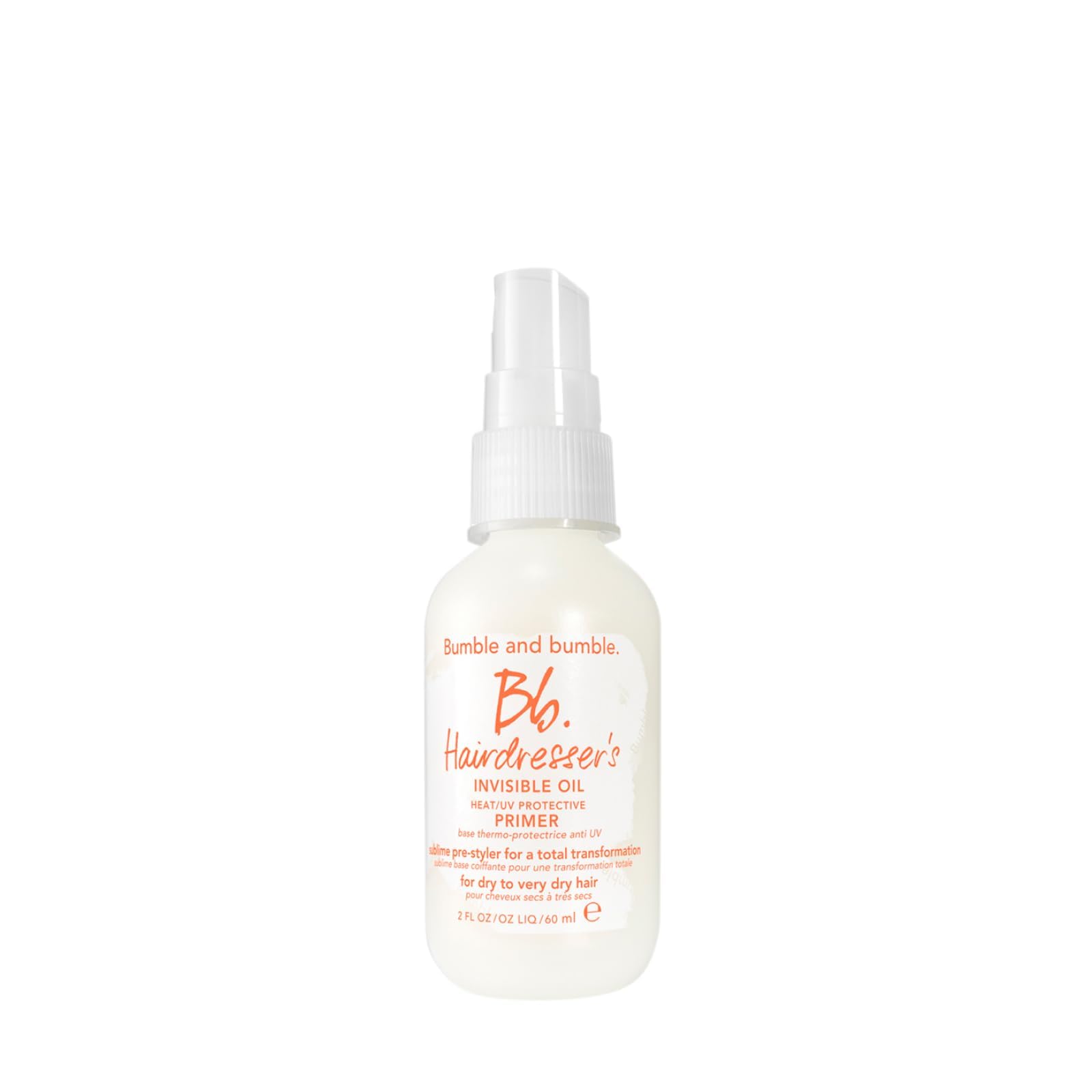 Bumble and Bumble Hairdresser's Invisible Oil Primer for Unisex, 2 Ounce