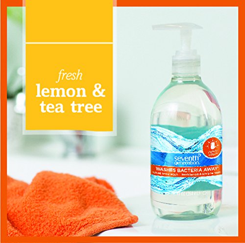 Seventh Generation Hand Wash, Purely Clean, Fresh Lemon & Tea Tree Scent, 12oz