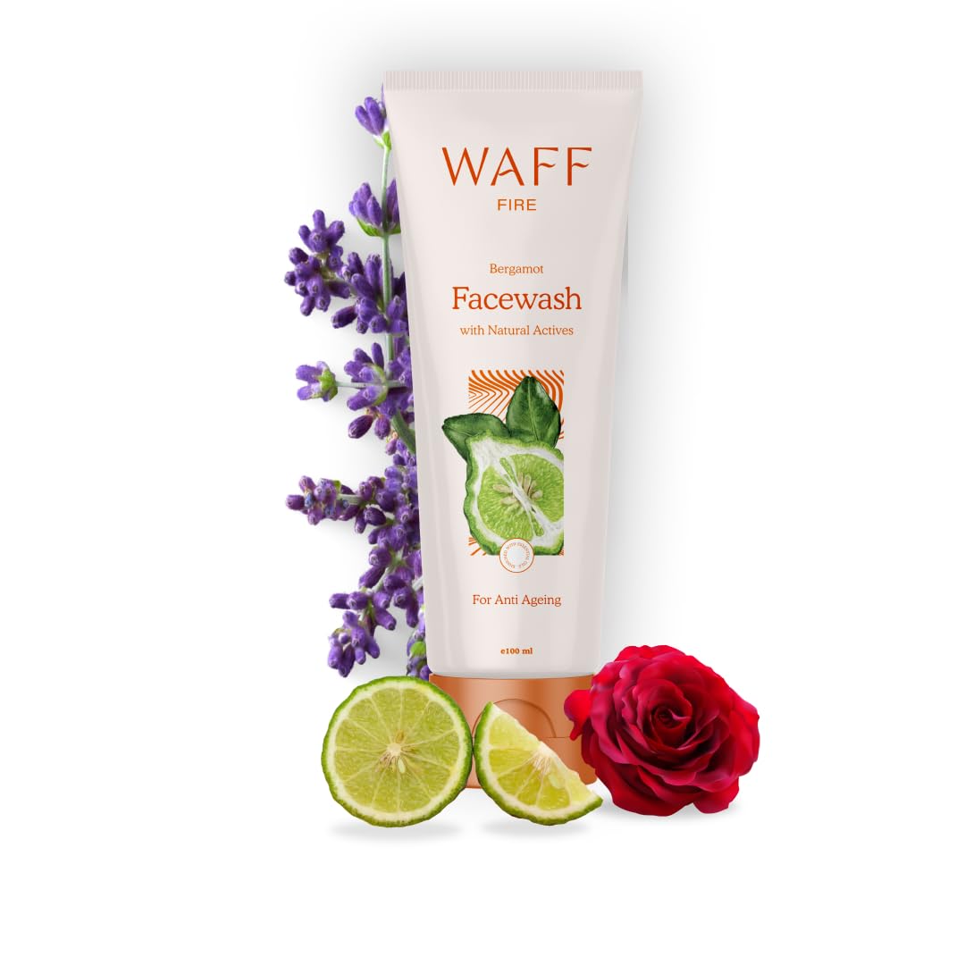 Waff Face Wash | Refreshing & Cooling | Deep Cleansing, Soothing & Hydrating | Reduces Acne, Controls Oil & Evens Skin Tone | Su