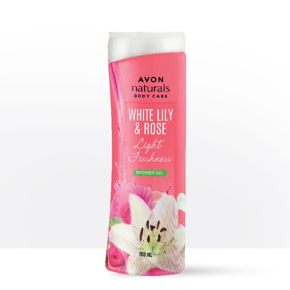 AVON Naturals White Lily & Rose Light Freshness Shower Gel -200ml