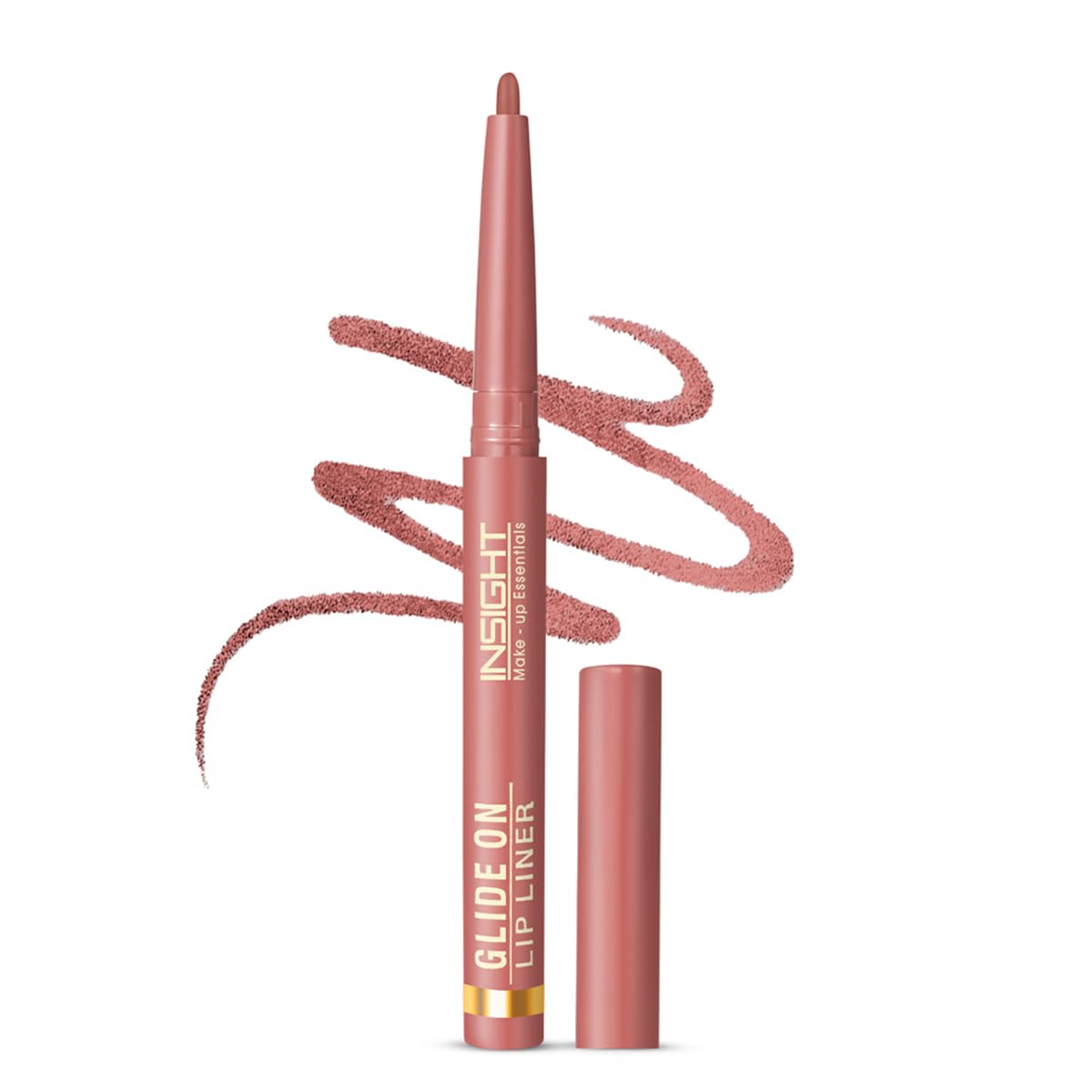 Insight Glide On Lip Liner  Catfish | Intensely Pigmented | Ultra Smooth Texture | Long Lasting Formula | Weightless Formula  