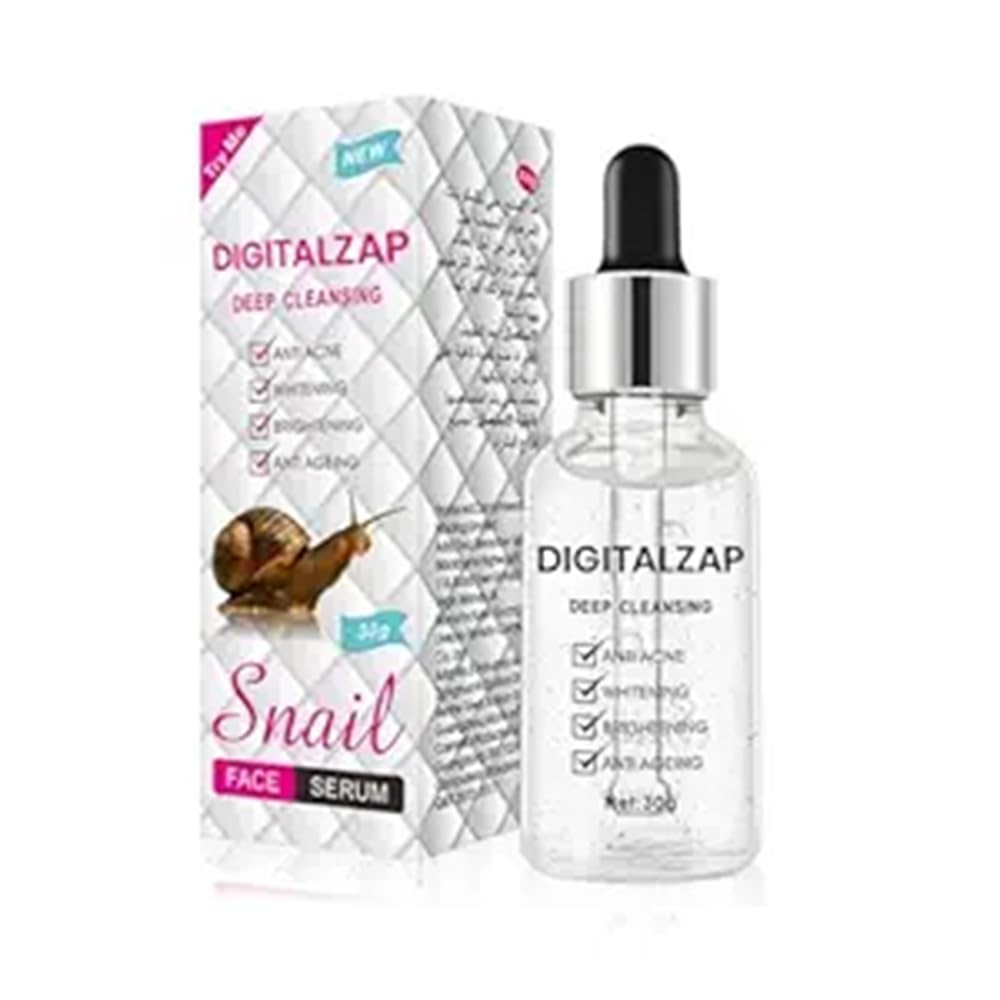 Digitalzap Snail Collagen Face Serum 30Ml | Hydrating & Moisturizing Face Serum | Skin Brightening, Firming & Nourishing Care | 