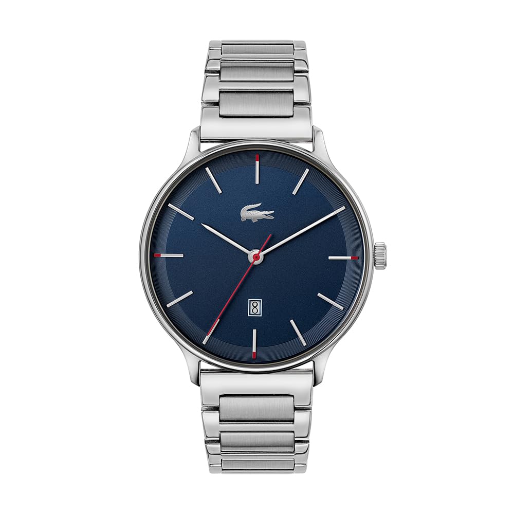 Lacoste Club Quartz Blue Round Dial MenS Watch  2011166