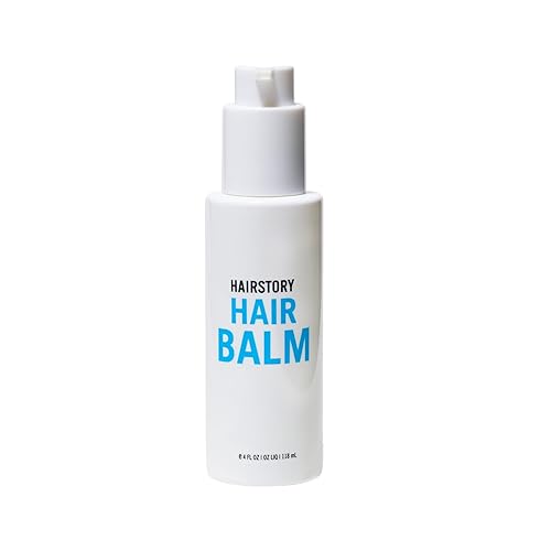Hairstory Leave In Conditioning Balm For Curly Hair & Frizziness, Manage Dryness & Detangle Knots, All Day Moisturizing Cream, P