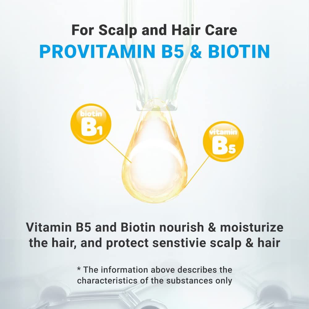 ATOPALM Mild Shampoo 10.1 Fl. Oz. 300ml, Tear-Free Hypoallergenic Hair Care for Sensitive Skin, Biotin for Dry Scalp, Paraben &