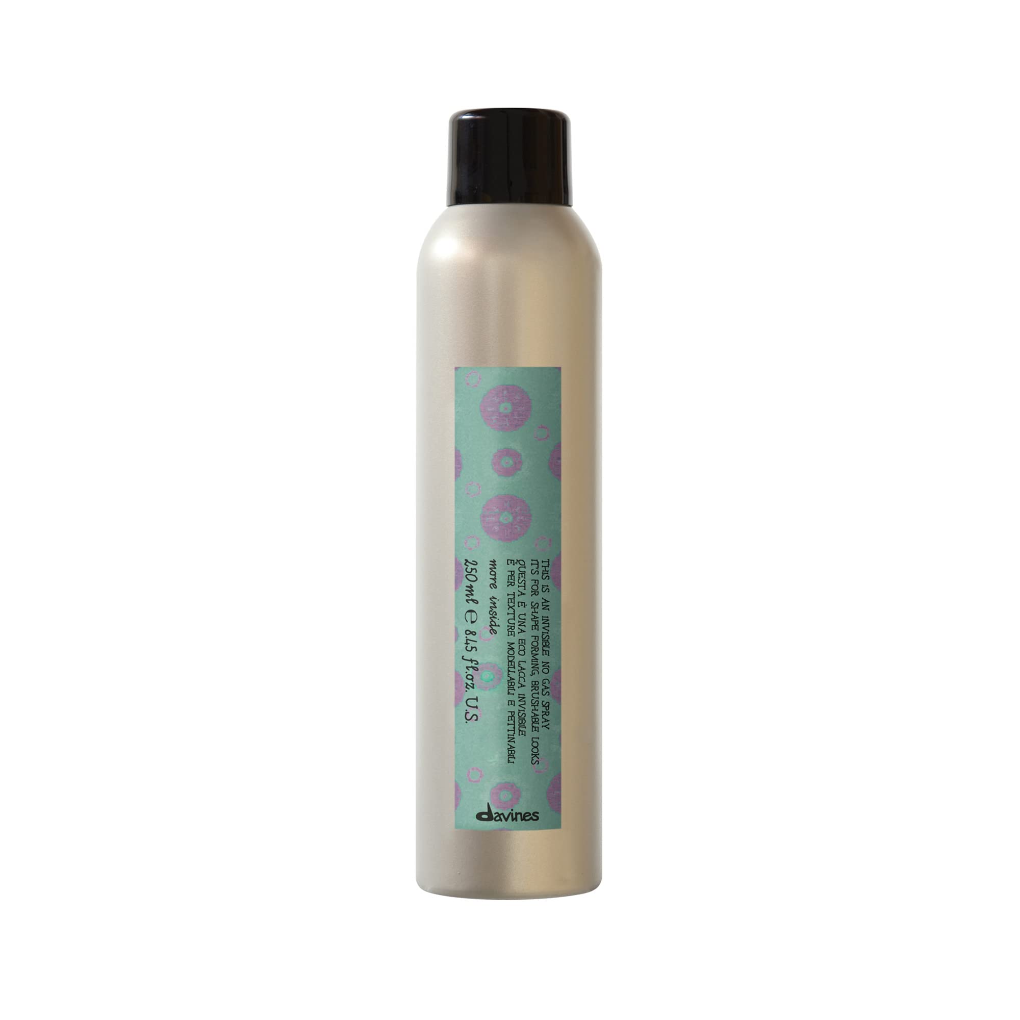 Davines This Is an Invisible No Gas Spray, Humidity-Resistant, Flexible Non-Aerosol Hairspray For Brushable Hold And Touchable F