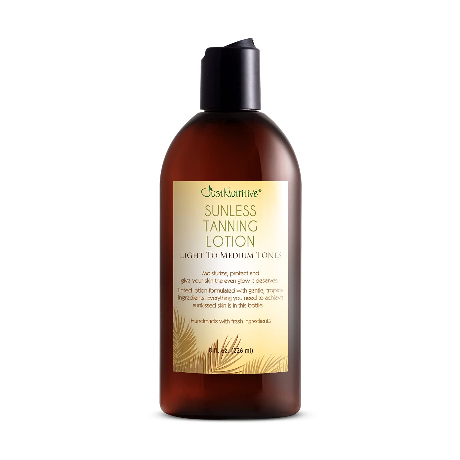 Sunless Tanning Lotion - Light To Medium Tones | Indoor Self- Tanner | Body Tanning Lotion | Sun- Kissed Glow| Bronzer Lotion Fo