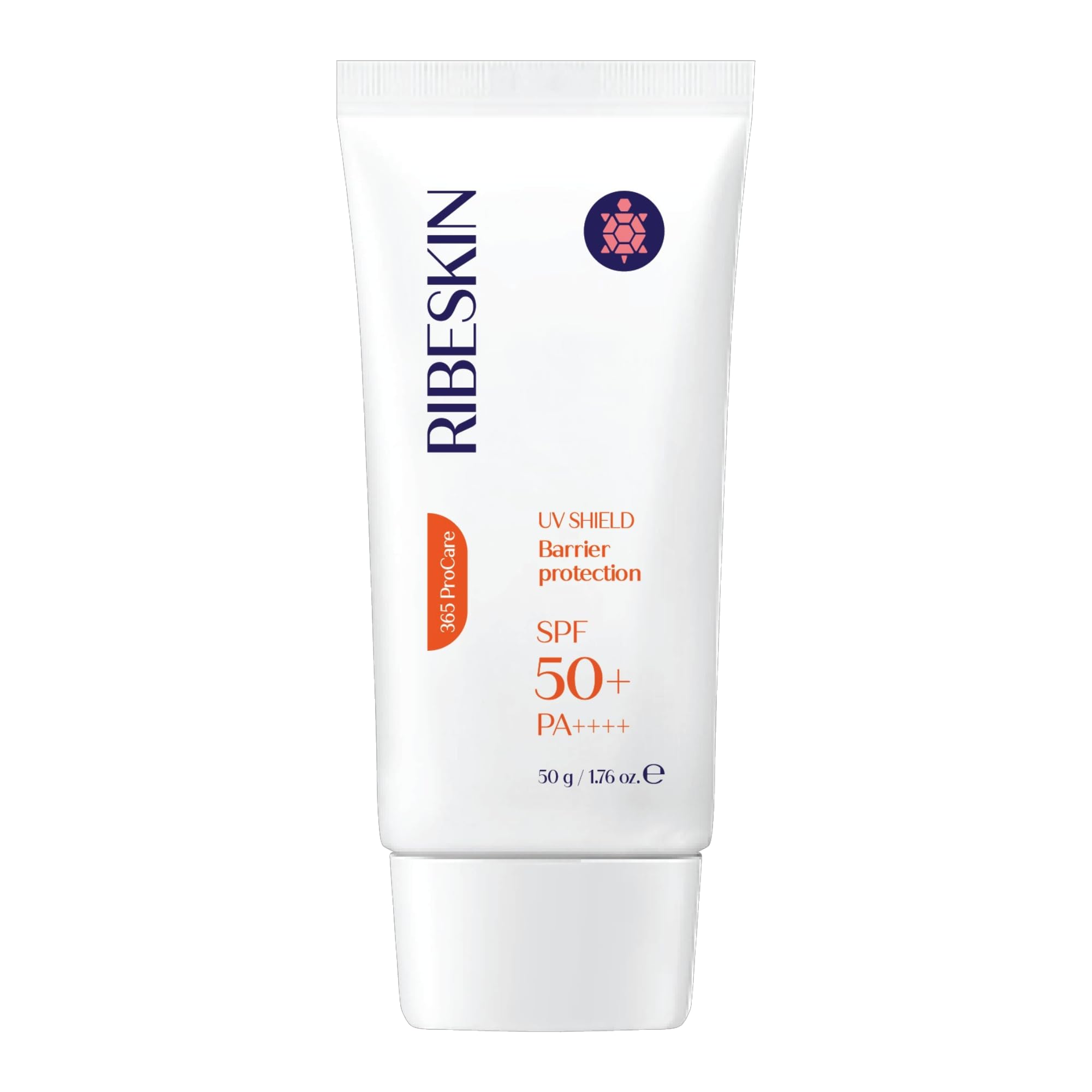 Ribeskin UV Shield Barrier Protection Sunscreen, SPF 50+, PA++++ Skin Barrier Restoration, 1.76 oz, with LongChain Ceramides an