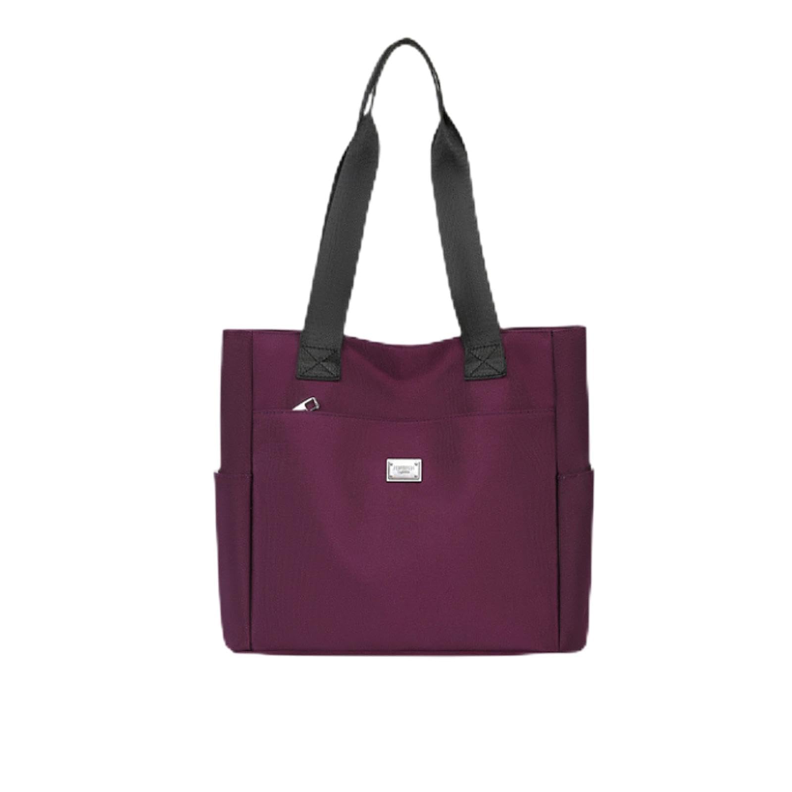Atorse Tote Bag For Women Travel Purse Shopping Bag Oxford Cloth Large Shoulder Bag Purple|Clothing, Shoes & Accessories | Women