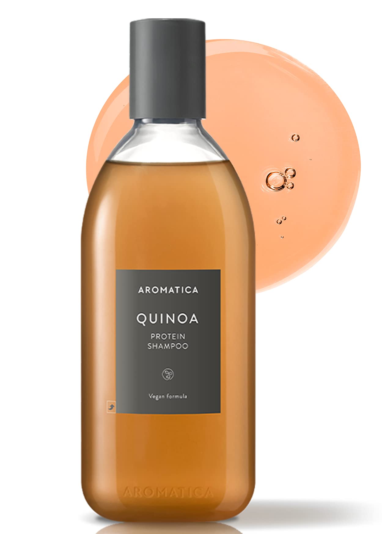 AROMATIcA Quinoa Protein Shampoo 1353 oz 400ml - Provides Protein and Nourishment to Extremely Damaged Hair- Free from Sulfate,