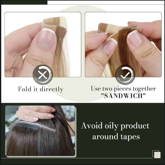 Runature 26 Inch Tape In Hair Extensions Human Hair Straight Tape In Extensions Brown Hair Seamless Skin Weft Pu Tape Ins Human