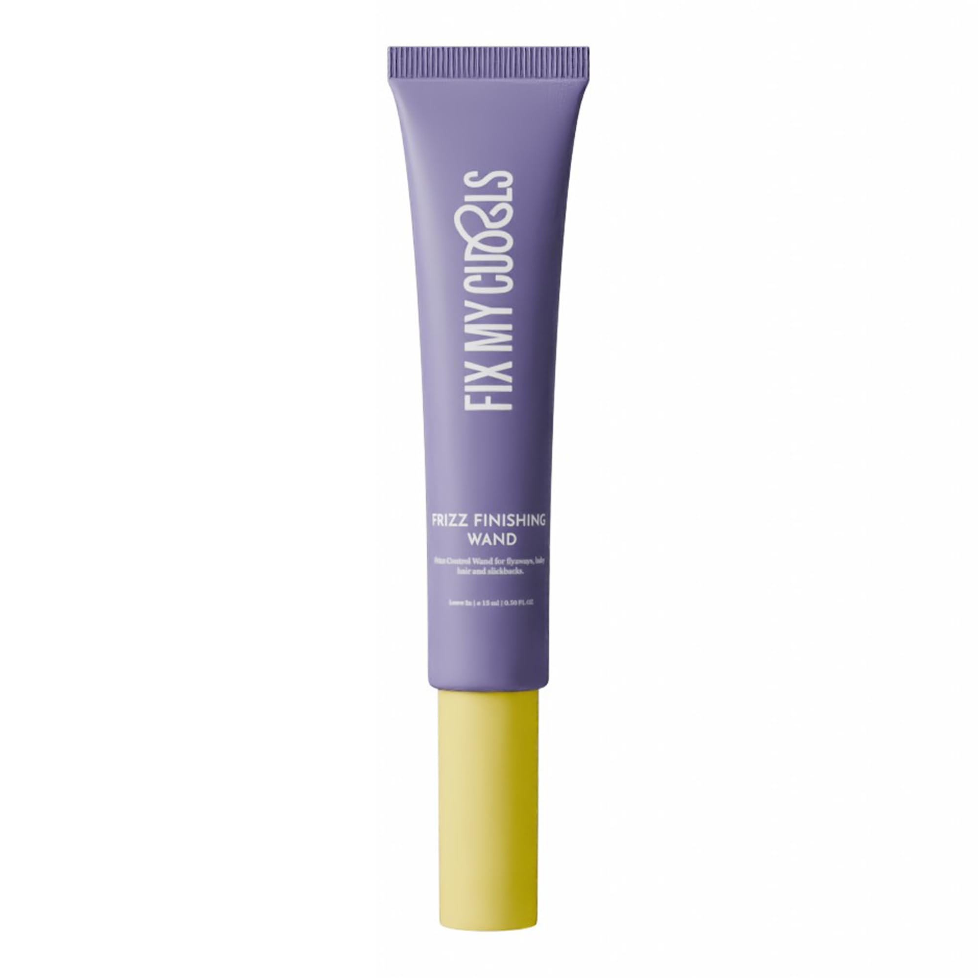 Fix My Curls Frizz Finishing Wand Pumpkin Seed & Macadamia Oil Enriched, WaxFree Styling Stick For Instant Flyaway Control & Sm