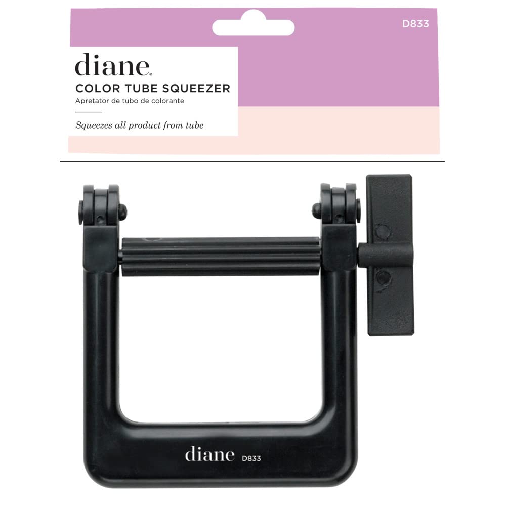 Diane - Tube Squeezer for Toothpase, Cosmetics, Lotions and Hair Products (D833) , black