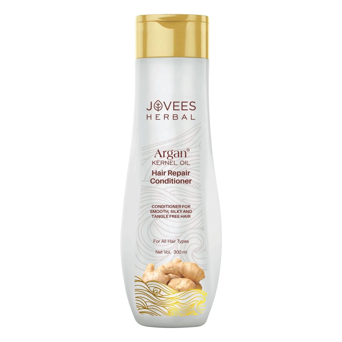 Jovees Herbal Argan Kernel Oil Hair Repair Natural Conditioner For Smoothens, Silky And Tangle Free Hair For All Hair Types 300M