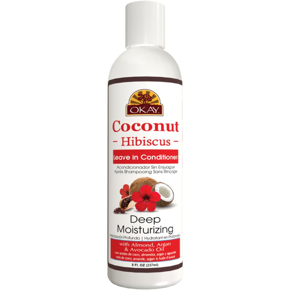 Okay Coconut And Hibiscus Leave In Conditioner 8.Oz / 237Ml