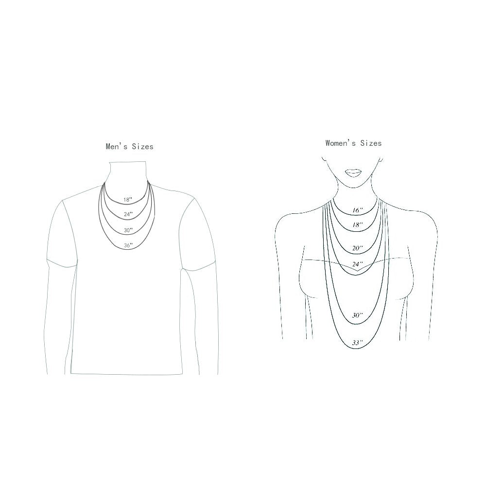 FOSIR Mens Womens Stainless Steel Black Rolo Cable Chain Necklace (3mm, 28 Inches)