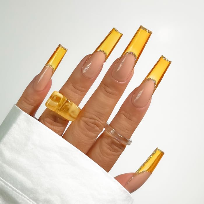 Kiara Sky Soak Off Jelly Tint Gel Polish 0.5 Fl Oz, Sun Beams